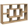 vidaXL Wall Shelf Artisan Oak 85x16x52,5 cm Engineered Wood