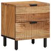 vidaXL Bedside Cabinet 40x33x46 cm Solid Wood Acacia