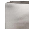 vidaXL Garden Planter Hexagon 46x40x45 cm Stainless Steel