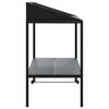 vidaXL Plant Stand Anthracite 100x54.5x100 cm Galvanised Steel