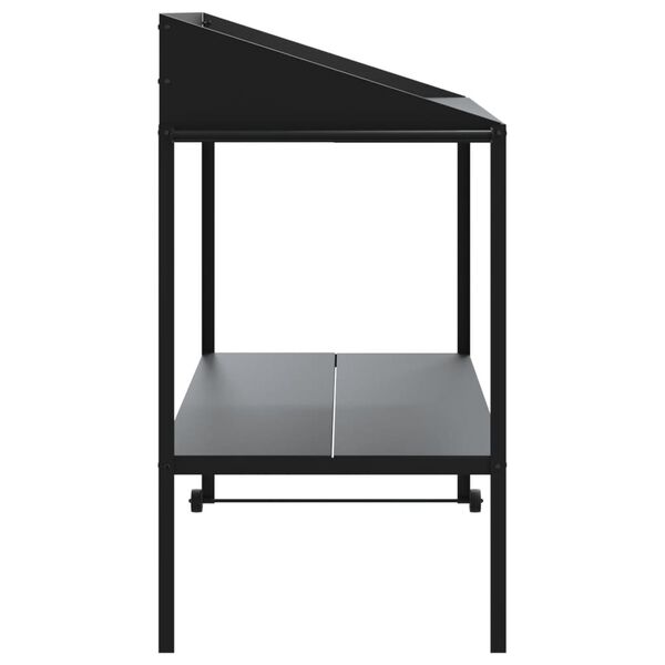 vidaXL Plant Stand Anthracite 100x54.5x100 cm Galvanised Steel