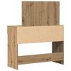vidaXL Dressing Table Artisan Oak 100 x 40 x 120 cm Engineered Wood