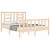 vidaXL Bed Frame without Mattress 140x190 cm Solid Wood Pine