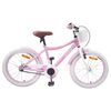 vidaXL Kids Bike 18 Inches for 5-7 Years Old Light Pink