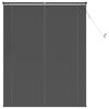 vidaXL Venetian Blind Silver Grey 150 x 120 cm 25 mm PVC