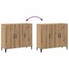 vidaXL Sideboard Artisan oak 90x34x80 cm Engineered Wood
