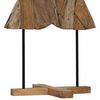 vidaXL Christmas Tree with Stand Brown 150 cm Solid teak wood