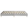 vidaXL Bed Frame No Mattress Grey Sonoma 140x200 cm Engineered Wood