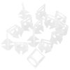 vidaXL Tile Levelling Clips 2500 pcs 2 mm
