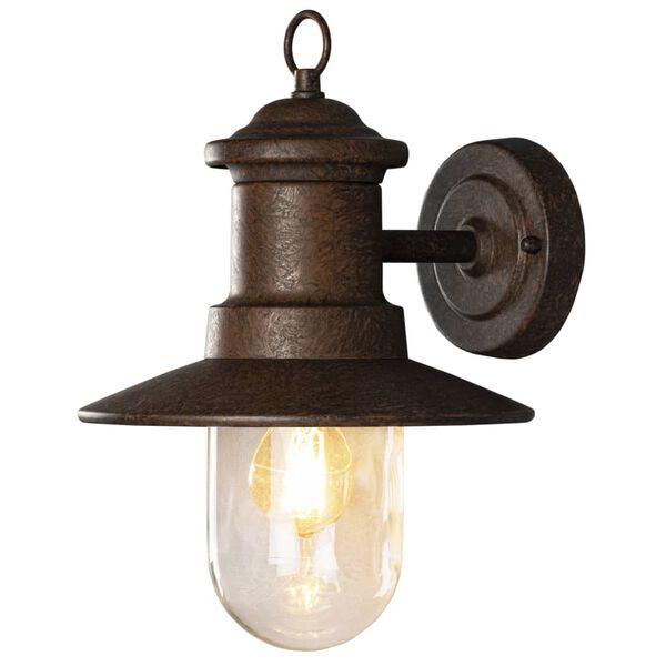 KONSTSMIDE Wall Light Napoli Rust Brown
