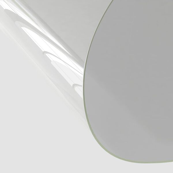 vidaXL Table Protector Transparent Ø 100 cm 1.6 mm PVC