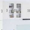 vidaXL Kitchen Cabinet White 80 x 31 x 80 cm Engineered Wood