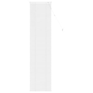 vidaXL Venetian Blind Manual Adjustable White 213 x 50 cm PVC