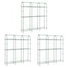vidaXL Garden Trellises for Climbing Plants 3 pcs U-Shape Steel