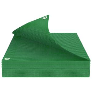 vidaXL Tarpaulin with Eyelets Green 6 x 10 m 140 gsm PE