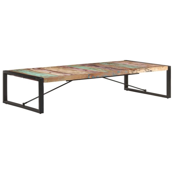 vidaXL Coffee Table 180x90x40 cm Solid Reclaimed Wood