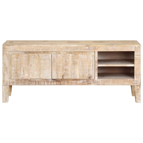 vidaXL TV Cabinet 110x35x46 cm Solid Mango Wood