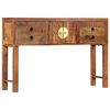 vidaXL Console Table 120x30x80 cm Solid Acacia Wood