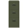 vidaXL File Cabinet Olive Green 44 x 50 x 106.5 cm Cold-Rolled Steel