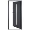 vidaXL Front Door Anthracite 90x200 cm Aluminium