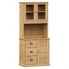 vidaXL Highboard "VIGO" 78x40x175 cm Solid Wood Pine