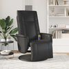 vidaXL Massage Recliner Chair Black 71 x 90 x 105 cm Faux Leather