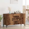 vidaXL Sideboard with Drawer Old Wood 100 x 36 x 60 cm Engineered Wood
