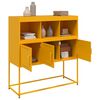 vidaXL Sideboard Mustard Yellow 100.5x39x107 cm Steel