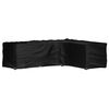 vidaXL L-Shaped Garden Furniture Cover 18 Eyelets 285x220x80 cm