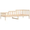 vidaXL Day Bed without Mattress 90x190 cm Single Solid Wood Pine