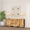 vidaXL Sideboards 3 pcs Rough Mango Wood