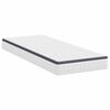 vidaXL Mattress White and Grey 80 x 200 cm Bonell Spring