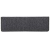 vidaXL Stair Mats 30 pcs 65x21x4 cm Dark Grey Rectangular Edge