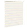 vidaXL Zebra Blind Marble Beige 135x100 cm Fabric Width 130.9 cm Polyester