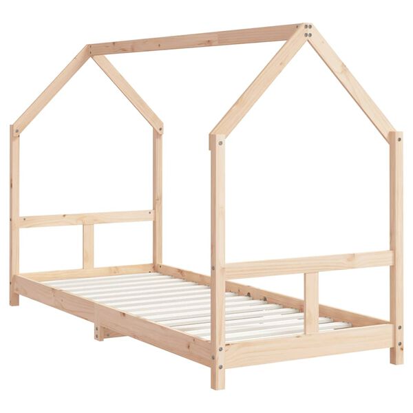 vidaXL Kids Bed Frame 80x200 cm Solid Wood Pine