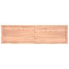 vidaXL Wall Shelf Light Brown 180x50x(2-4) cm Treated Solid Wood Oak