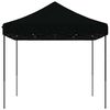 vidaXL Party Tent Folding Black 279 x 410 x 315 cm Oxford Fabric