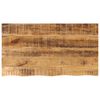 vidaXL Table Top 110x60x2,5 cm Live Edge Solid Wood Rough Mango