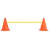 vidaXL Dog Activity Obstacle Set Orange and Yellow