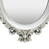 vidaXL Wall Mirror Castle Style 56x76 cm Silver