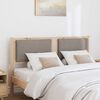 vidaXL Headboard Other Brown 150 cm Solid pine wood