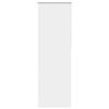 vidaXL Roller Blind Blackout White 75x230 cm Fabric Width 70.7 cm Polyester