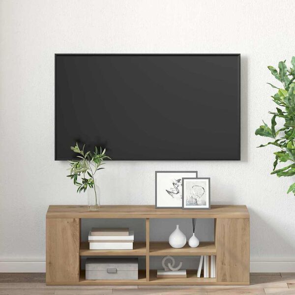 vidaXL TV Cabinet Set Artisan Oak 102 x 35 x 35 cm Engineered Wood