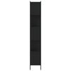 vidaXL Bookcase Black 102x28x172 cm Engineered Wood