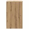 vidaXL Garage Storage Cabinet Artisan Oak 40x51x85 cm Solid Wood Pine