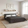 vidaXL Winter Duvet Quilted Anthracite 200 x 240 cm