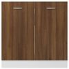 vidaXL Sink Bottom Cabinet Lyon Brown Oak 80x46x81.5 cm Engineered Wood