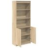 vidaXL Highboard Sonoma Oak 70x35x180 cm Engineered Wood