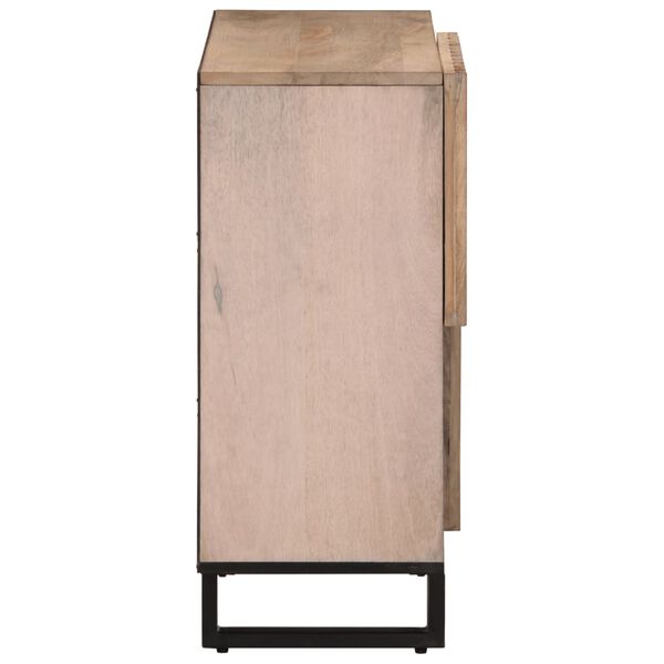 vidaXL Sideboard 80x34x75 cm Solid Wood Mango