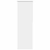 vidaXL Roller Blind Blackout White 85x210 cm Fabric Width 80.7 cm Polyester